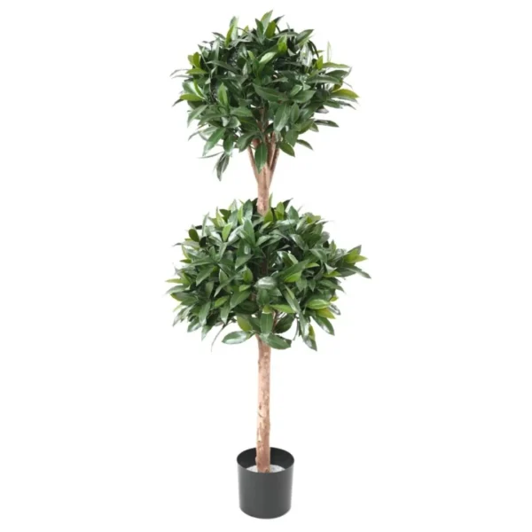 Drzewo Laurowe - 2 Kule na Pniu UV 140 cm