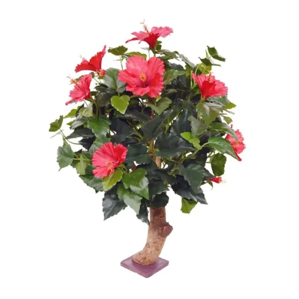 Hibiskus Czerwony 65 cm