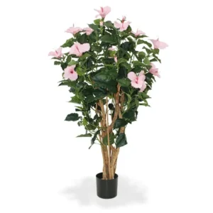 Hibiskus Luksusowy Różowy 100 cm
