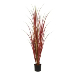 Trawa Trzcinowa Luksusowa Bordowa UV 120 cm