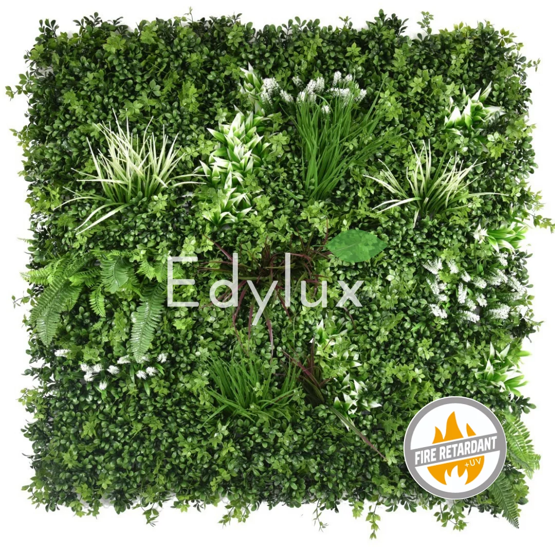 Sztuczna zielona mata Eden FR+UV 100x100 cm Edylux
